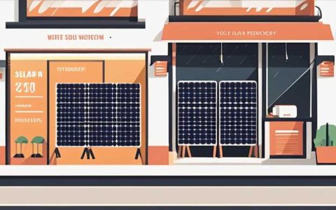 How to install solar energy in a shop on the first floor
