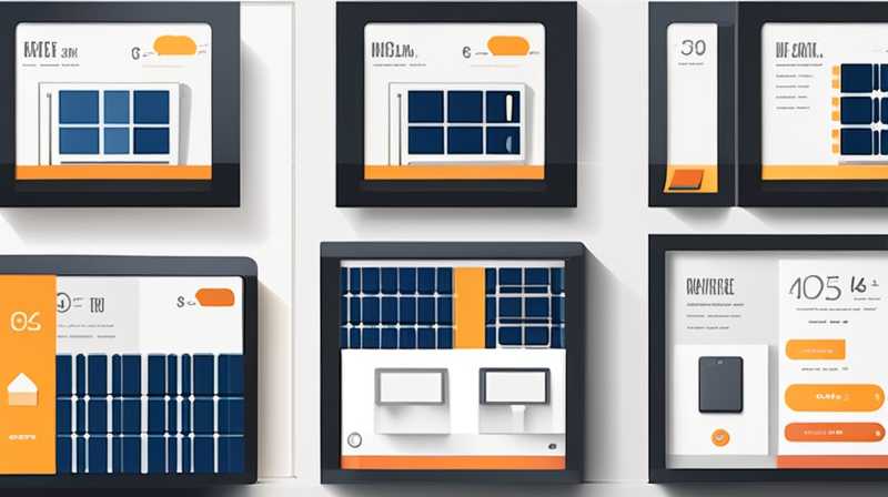 How to use wall mounted solar panels