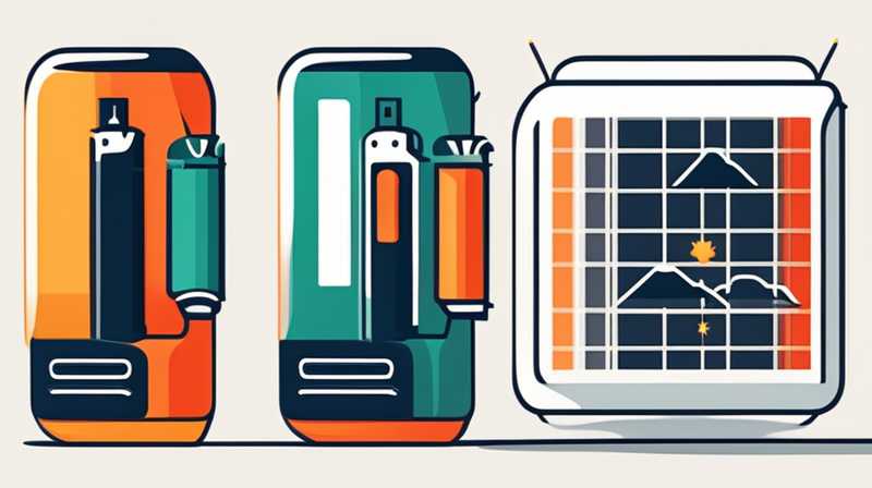 How to replace solar charging battery