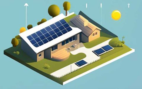 How many solar panels can be installed on five acres of land?