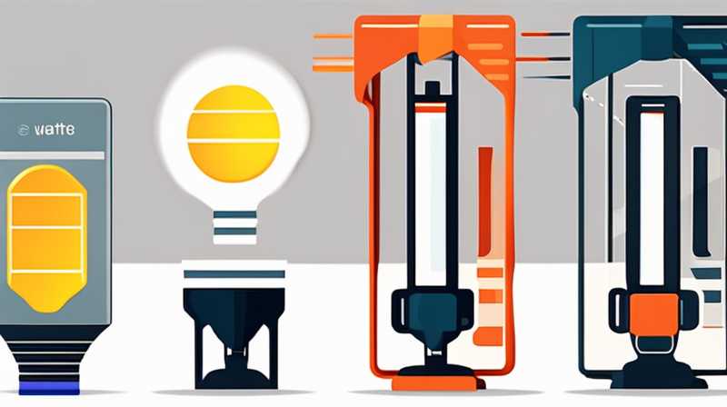 How many watts is a high power solar lamp