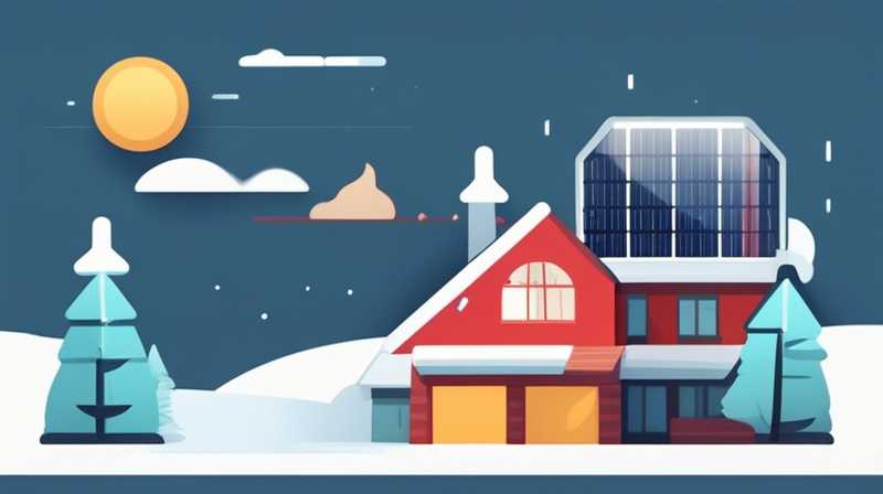 How to drain solar energy in winter video