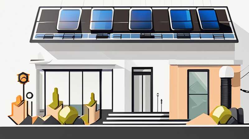 How to connect solar power lines to your home