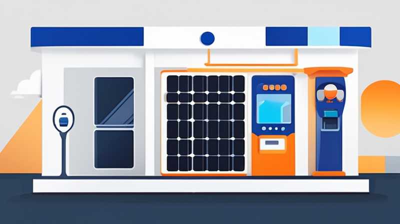 How much does it cost to invest in a solar gas station?