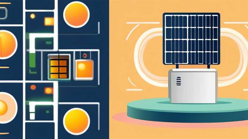 How to connect solar energy to household electricity