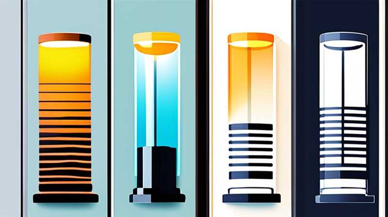 Why did the solar column light suddenly go out?