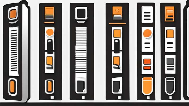 ¿Qué accesorios se necesitan para los gabinetes de almacenamiento de energía?