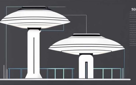 How to turn on the solar garden column light