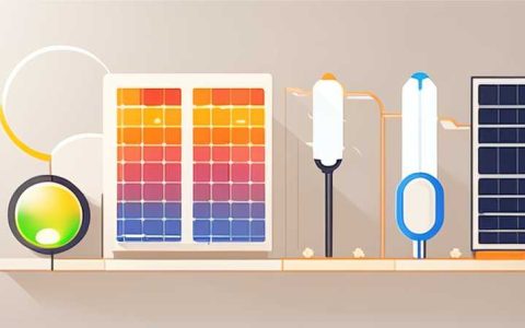 How to make a display light with solar energy