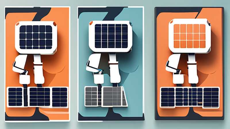 How to use a robot to clean solar panels