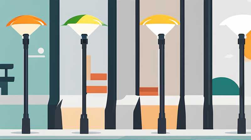 How to adjust the solar street light time