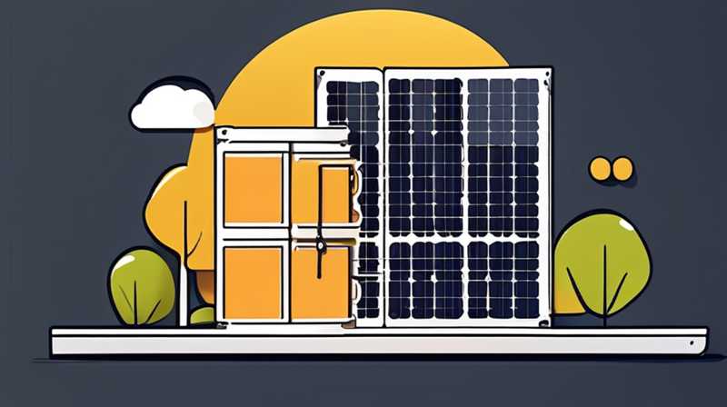 How to stick small solar panels together