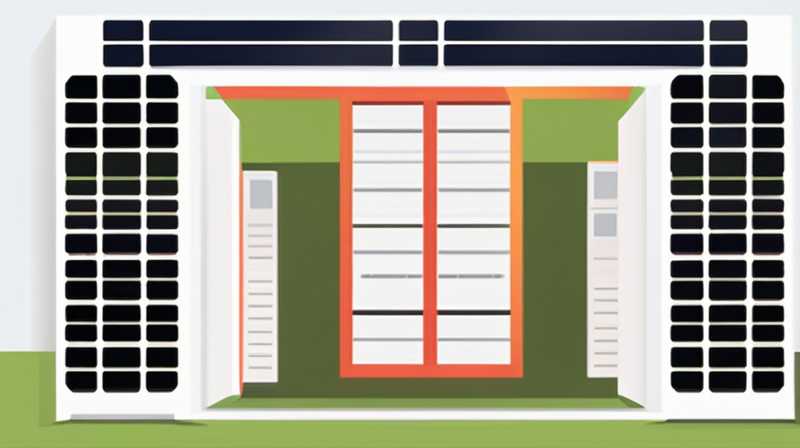 How to install the old solar enclosure