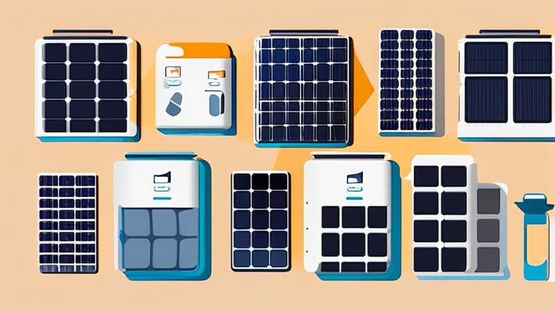 What are the materials of waste solar panels?