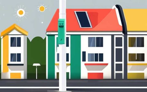 How many meters is the solar street light pole?