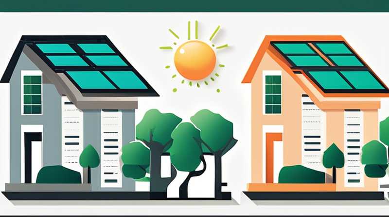 What are solar green buildings?