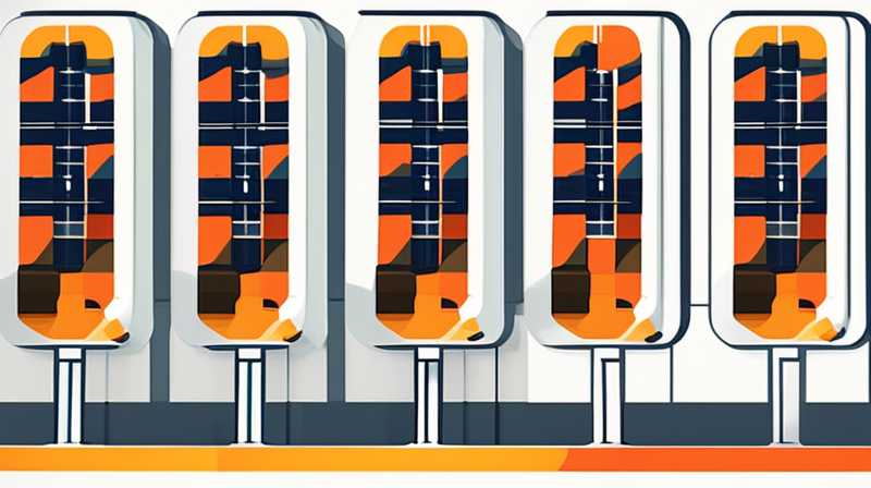 How to connect the monitoring pole to the solar panel