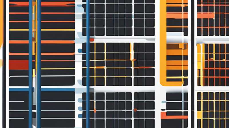 What target material is used in solar panels?