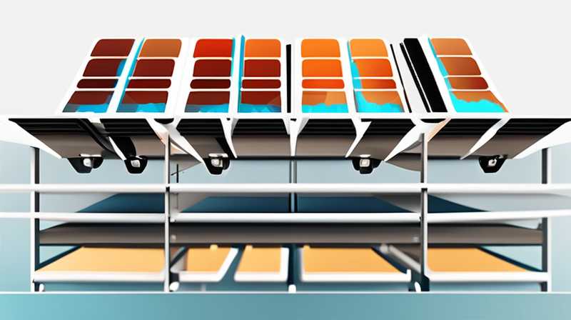 How to build a solar photovoltaic panel rack