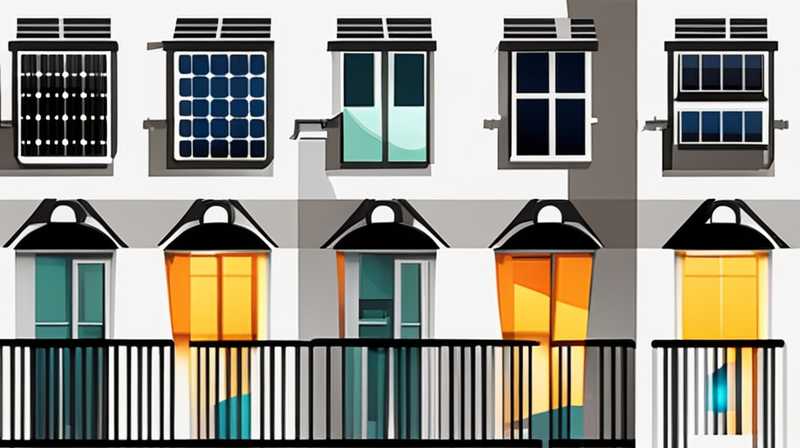 How many types of balcony solar lights are there