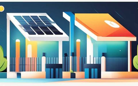 Where can LED lighting be charged by solar energy
