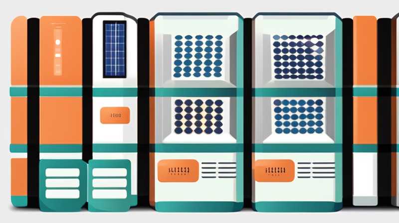 How many V should I choose for solar energy storage