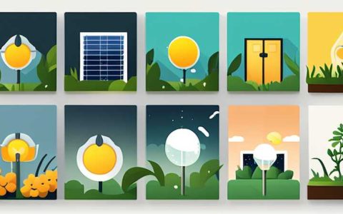 What solar lights are used in the garden?