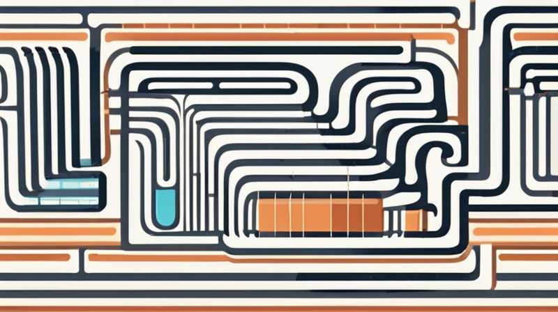 How to make floor heating with solar tubes