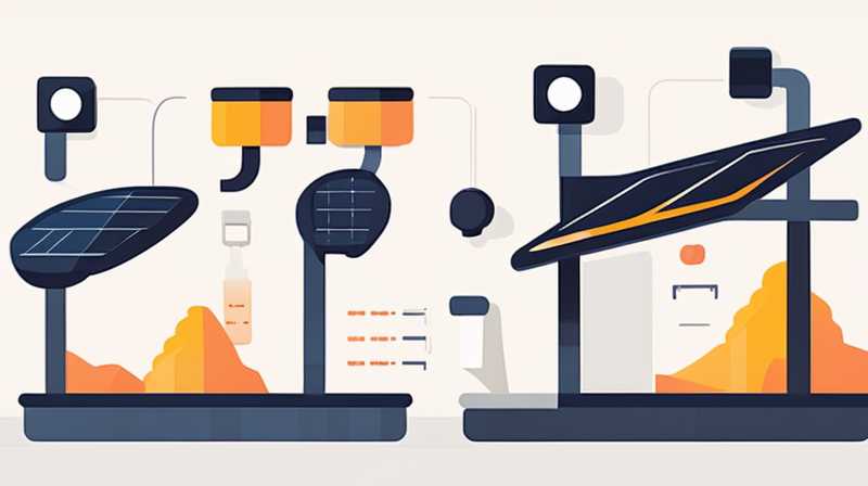 How to check the battery size of solar lights