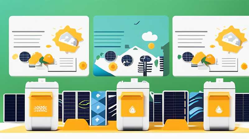 How to clean the garbage in solar energy