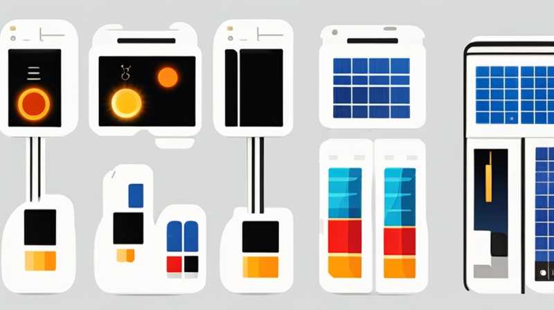 How to match 5000w solar energy with battery