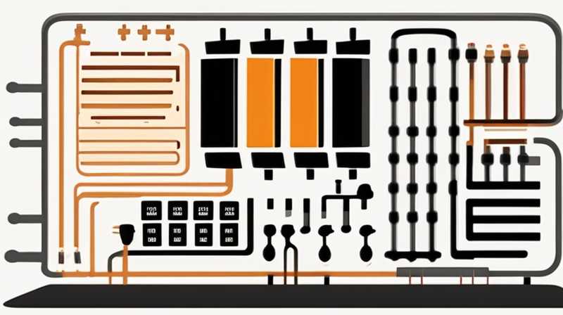 How to connect solar display circuit board