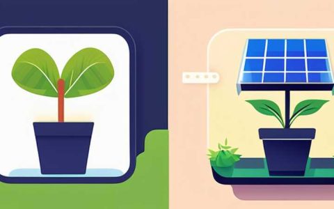 How to use the solar fill light for potted plants
