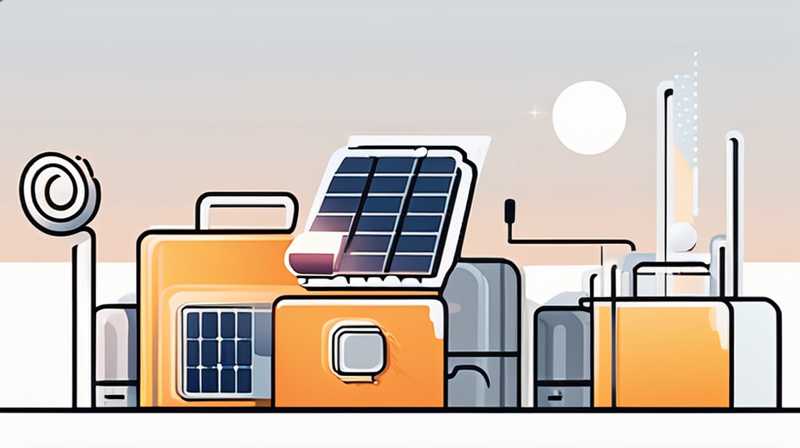 How to connect the solar conversion valve