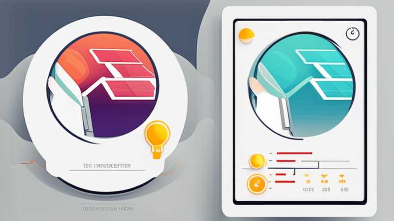 How to detect if solar energy is working