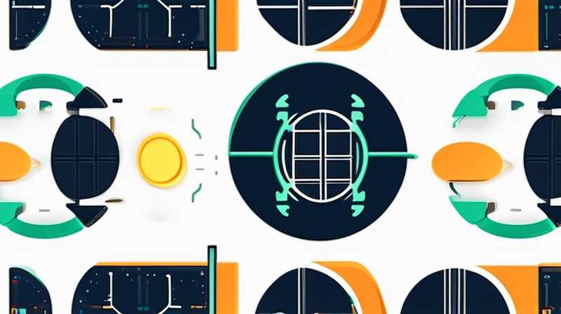 How to distinguish the cycle in and cycle out of solar panels