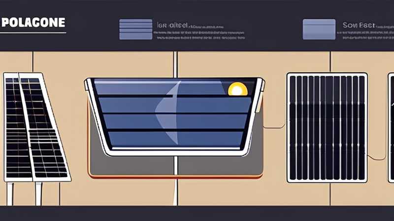 How to install a double-panel solar panel on a single pole