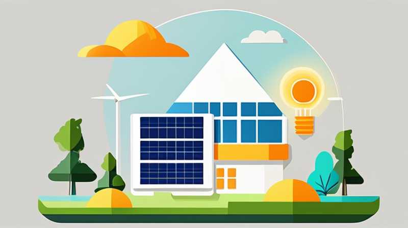 How to match solar panel battery light source