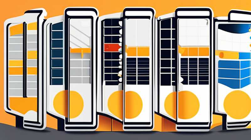 How to align the first solar panel