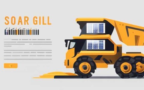How to install solar lights for construction vehicles