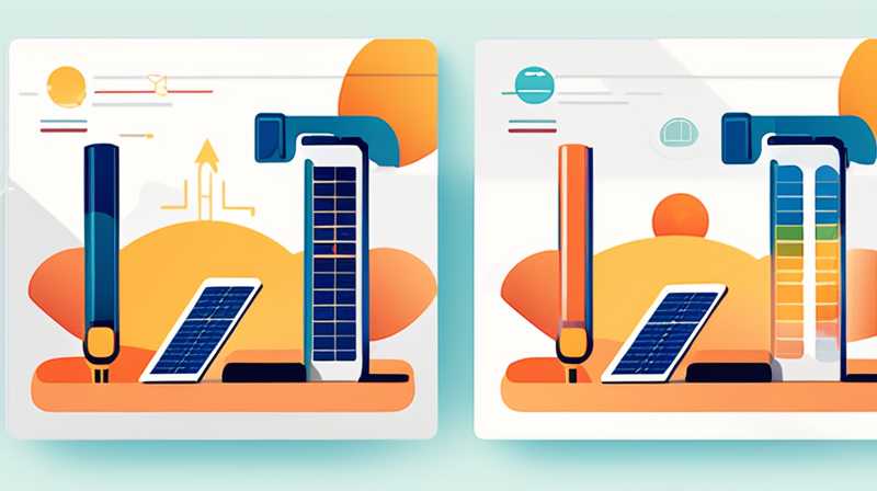 What should we pay attention to when testing solar power?