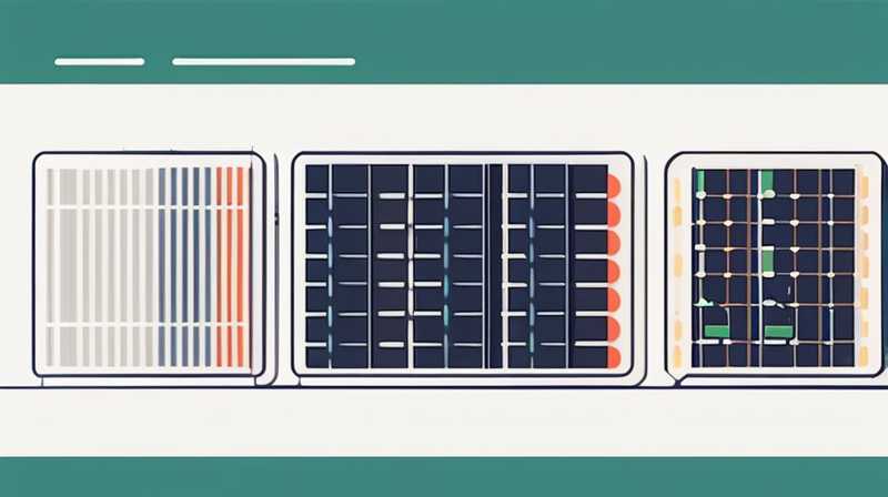 How to connect 4 wires of solar panels