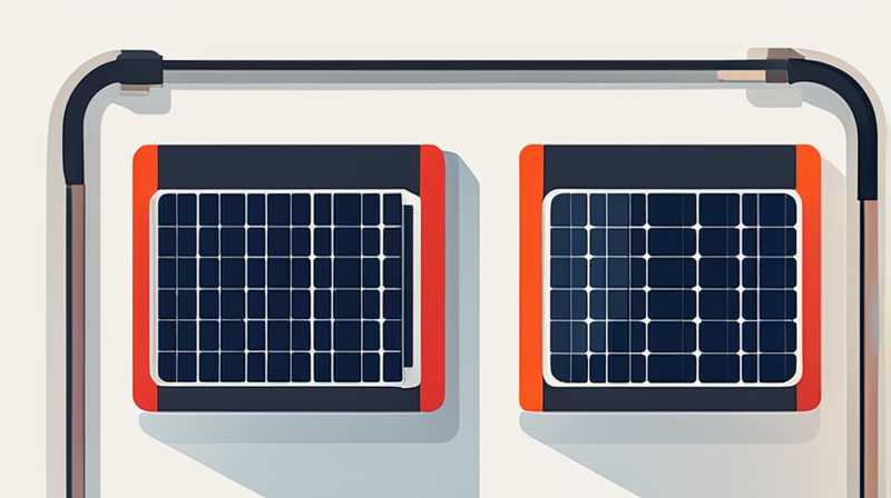 How to connect the solar energy outlet pipe