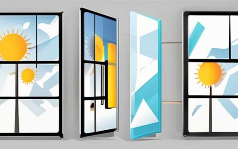 How to install solar glass to generate electricity