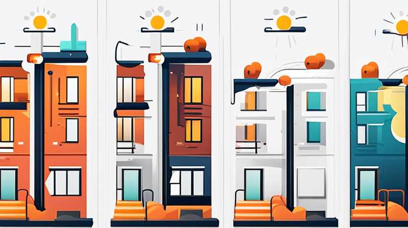 How to connect the 6 wires of solar street lights