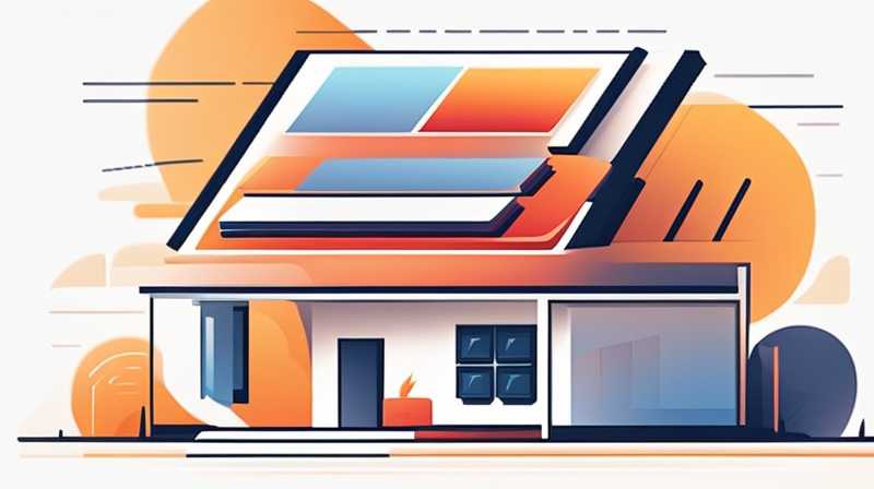 How to use solar energy in a renovated house