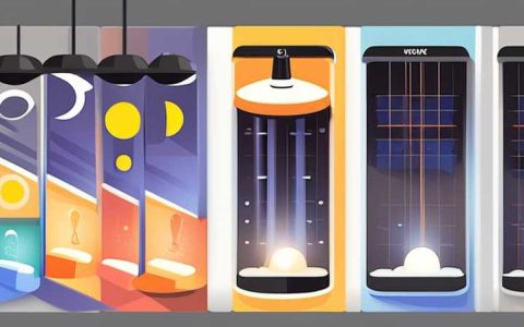 How many watts are homemade solar lights usually