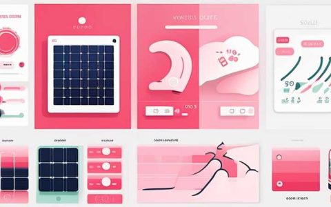 What does the pink solar energy represent?