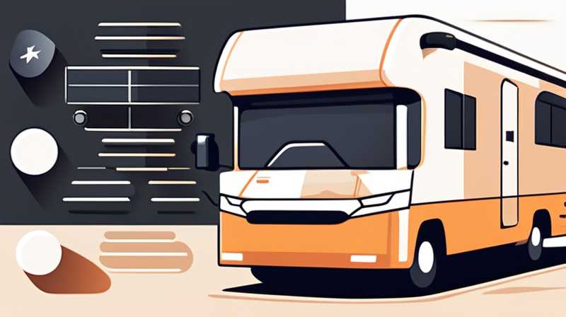 How much solar power can a 400w RV generate?