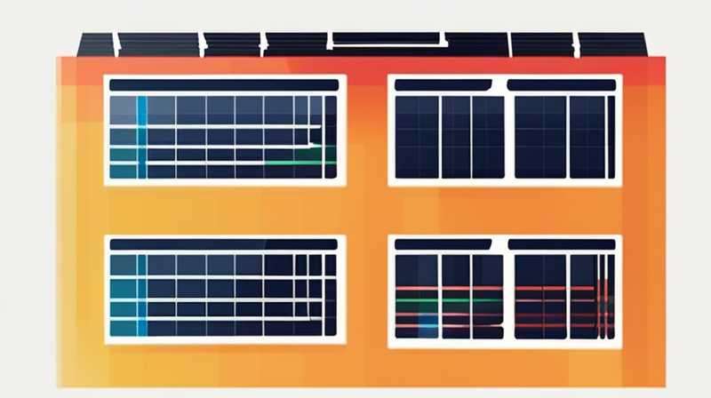 How to connect electric colored lights to solar panels